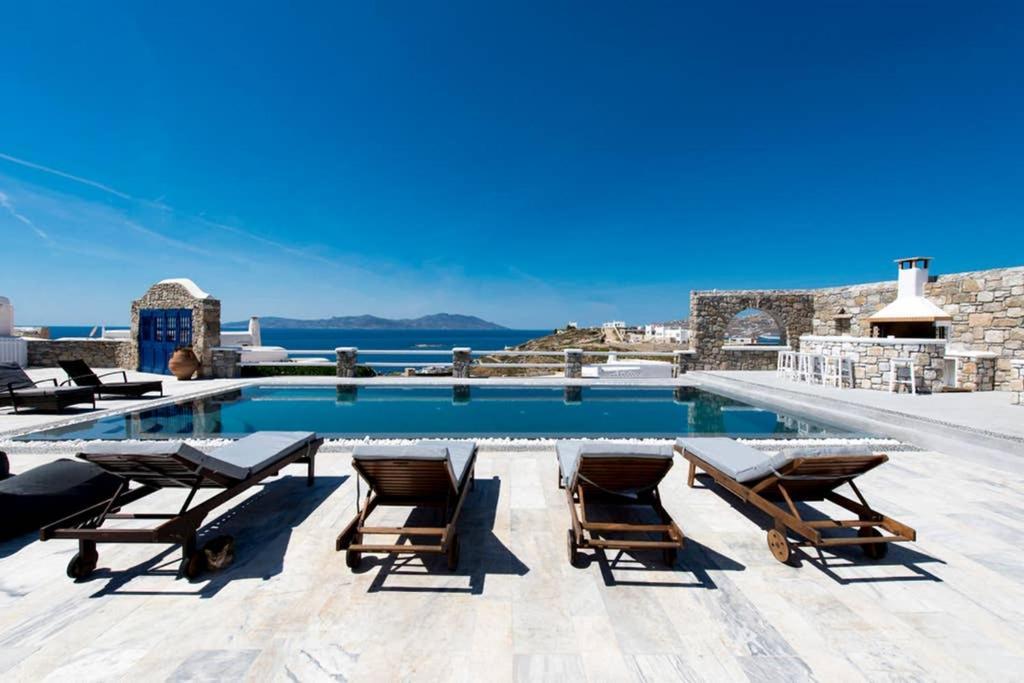Villa Orion Mykonos - Blue Views Mykonos Villas Mykonos Town المظهر الخارجي الصورة